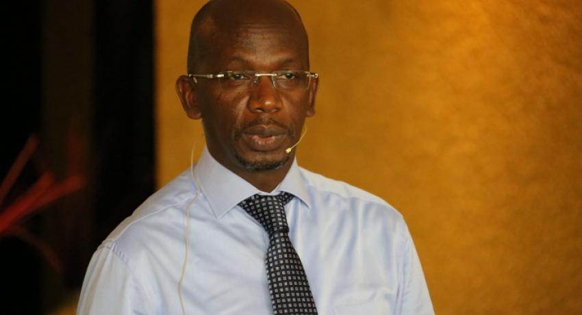 Lansana Gagny Sakho, Director General of Senegal’s National Office of Sanitation (ONAS), presented the organizations new vision for sanitation that will be scaled across the country.